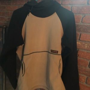 Melanzana fleece wind pro hoodie